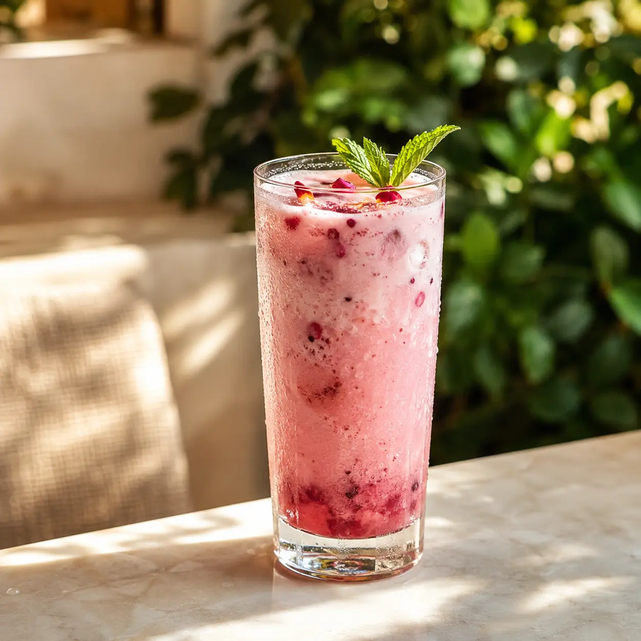 A carefully presented zero-proof signature beverage at Nineteenth May